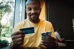 Man using Credit Card